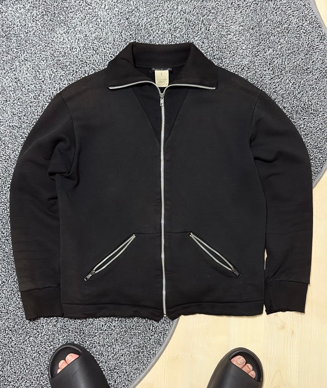 90s 아네스베 선페이딩 풀집업 자켓 상품이미지1