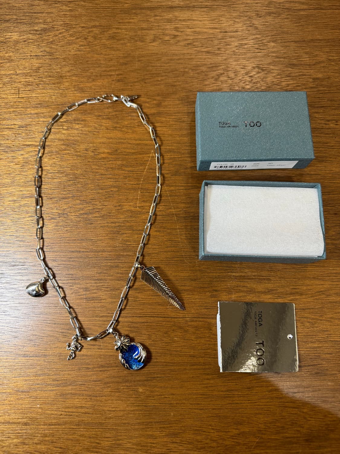 [OS] 토가 아카이브(TOO) 모티프 넥레이스 실버 상품이미지7