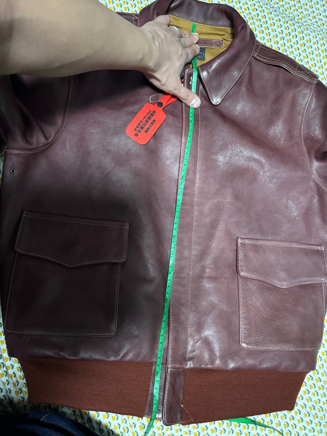 리얼시몬스 버건디 A2자켓 42size 상품이미지8