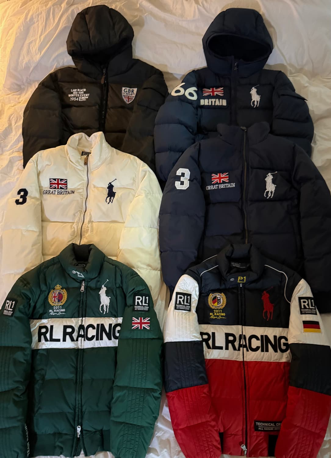 폴로 빅포니 브리튼 성조기 패딩 2차공지 상품이미지1
