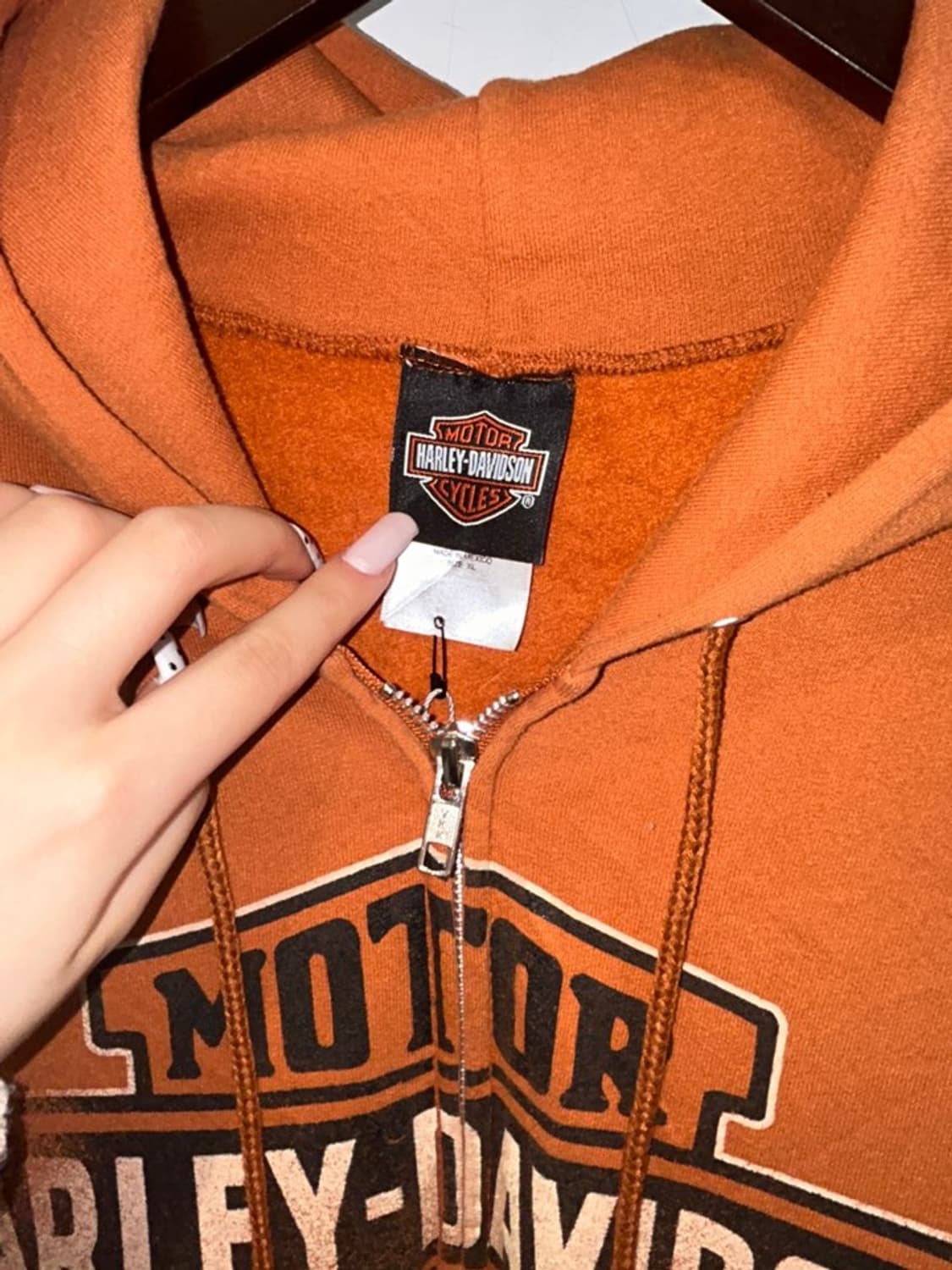 Harley Davidson 바앤쉴드 집업 후드 상품이미지4