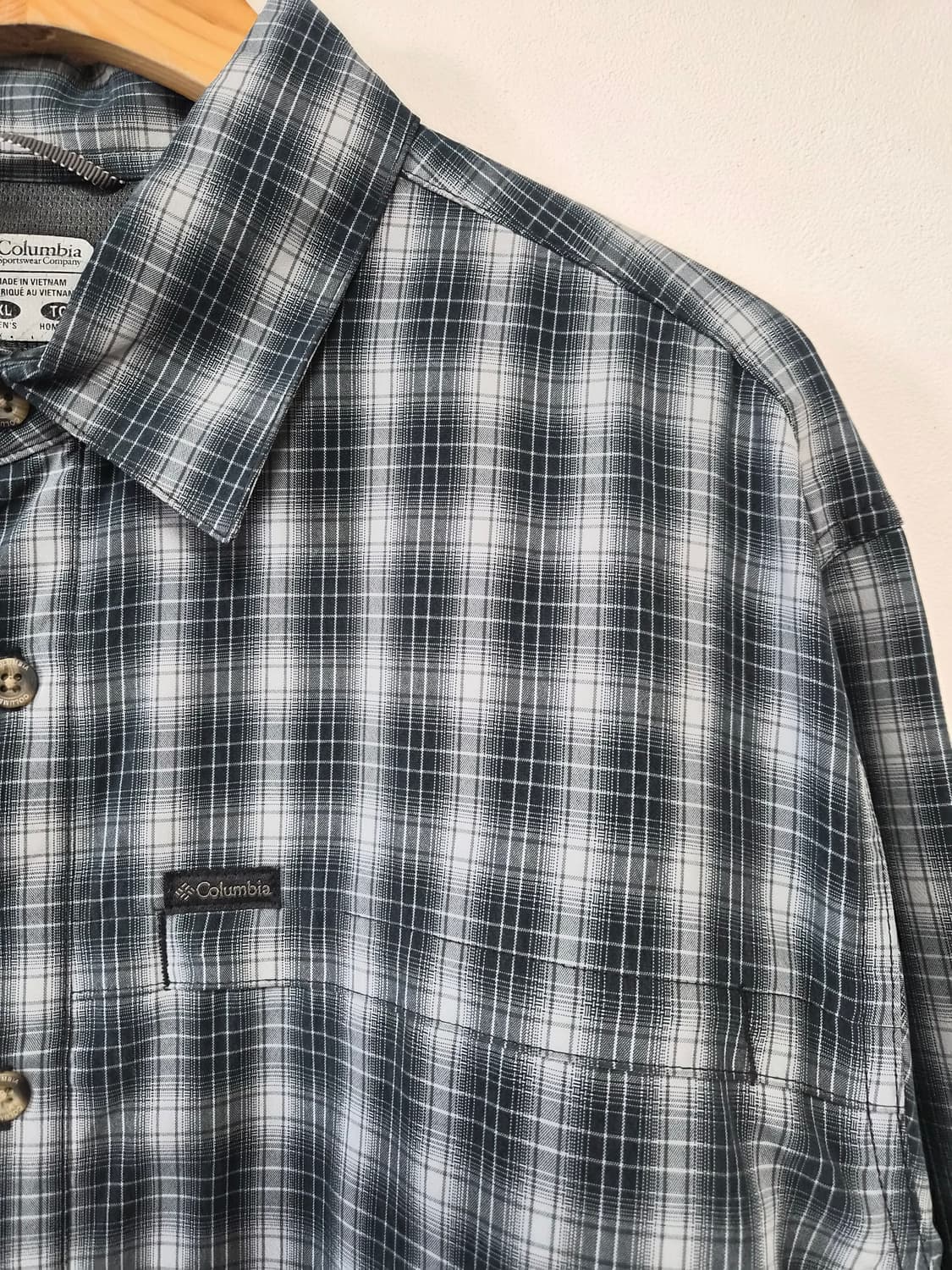 콜롬비아Columbia 체크 셔츠 XL사이즈 - S324 상품이미지3