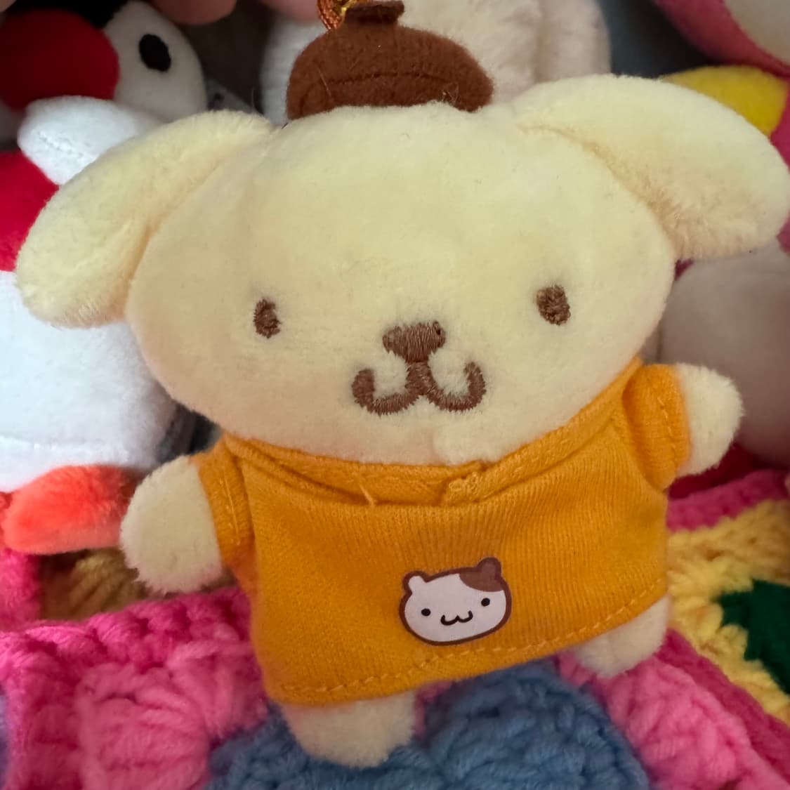 산리오 폼폼푸린 인형 키링 봉제인형 가방고리 상품이미지5