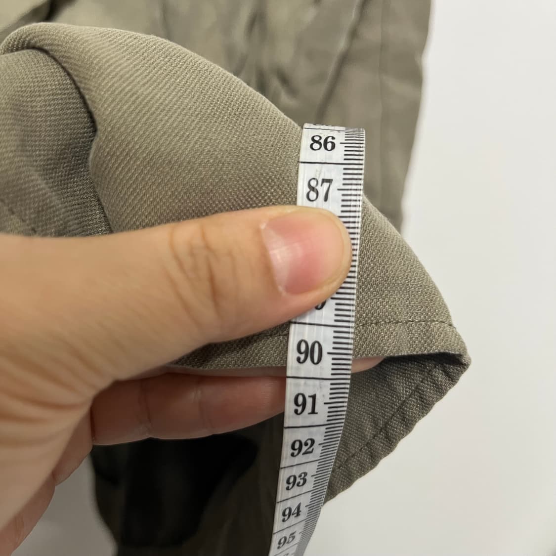 athe 아떼 바네사브루노 카키색 트렌치코트 36 상품이미지6