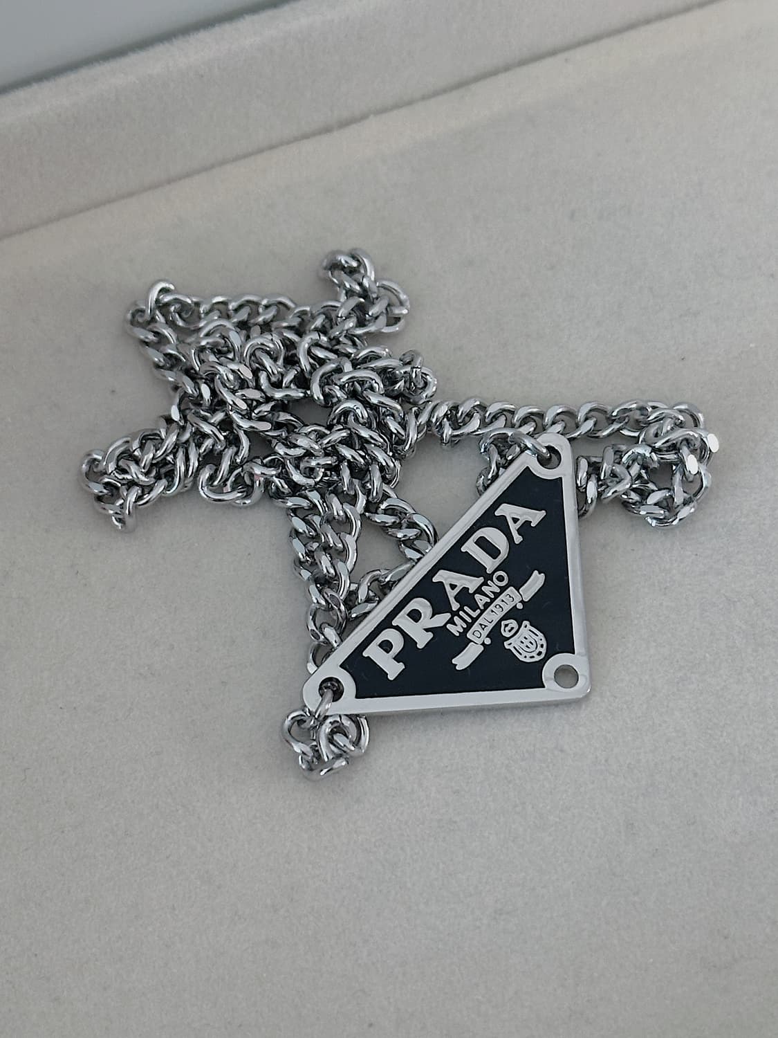 프라다 볼드체인 남성 목걸이 상품이미지3