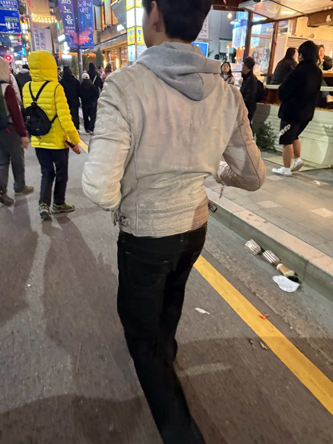 빈티지 바이크 레더자켓 상품이미지2