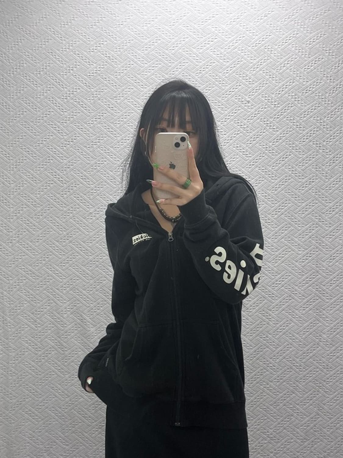 디키즈 올드스쿨 .스트릿 사이드 스펠로고 후드집업 M C08895 상품이미지2