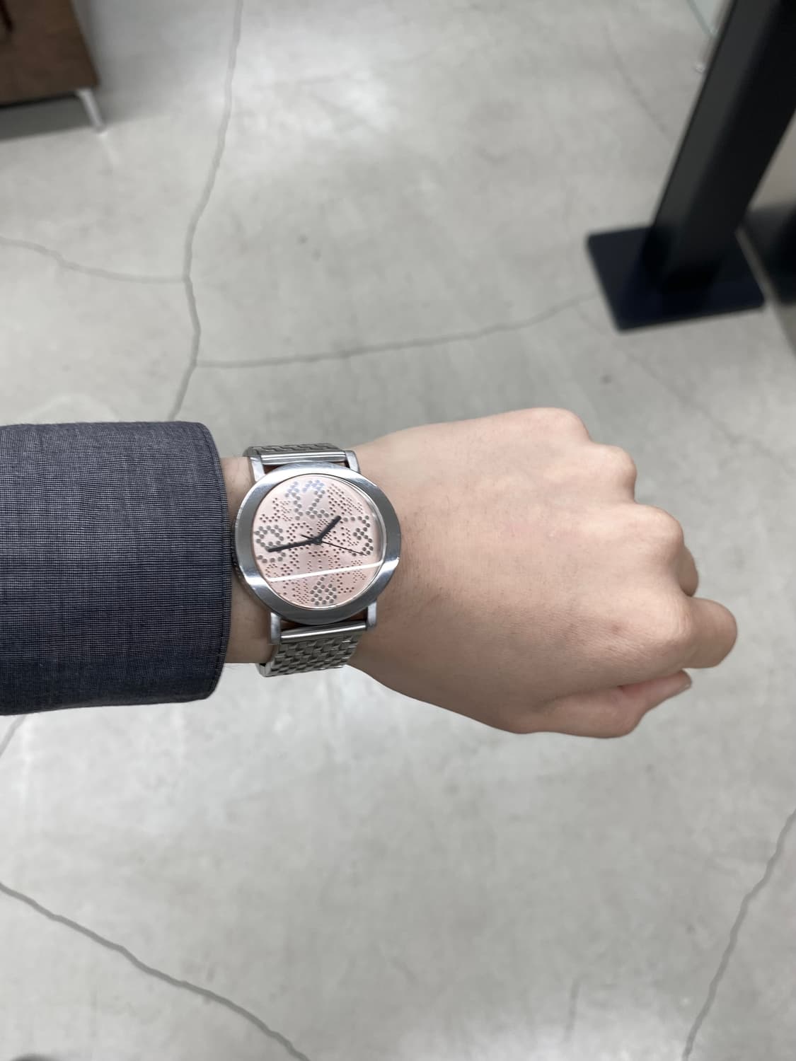 장 폴 고티에 실버 메탈 와치 상품이미지2