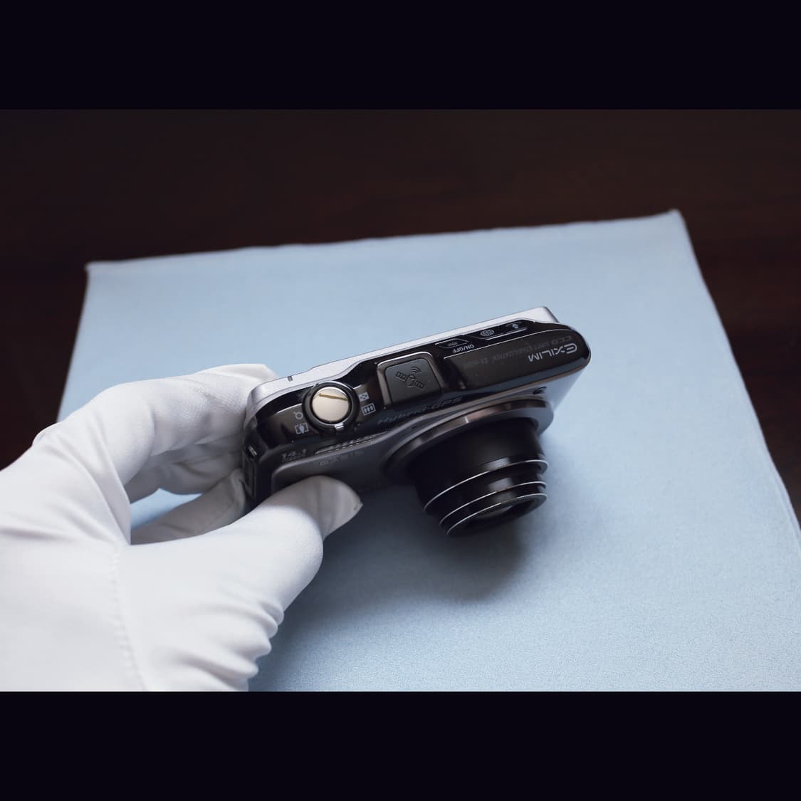 레어<준민트급> 카시오 엑슬림 H20g (H15) 실버 빈티지 디카 상품이미지4