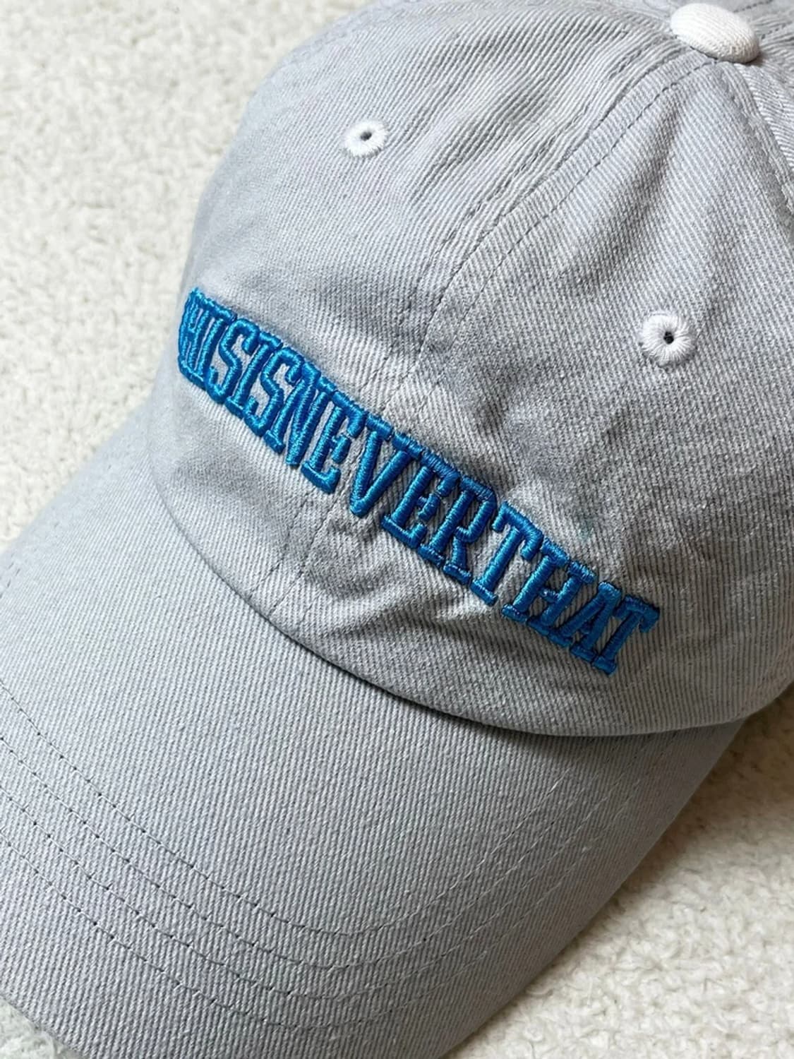 디스이즈네버댓 자수 로고 볼캡 A1847 상품이미지3