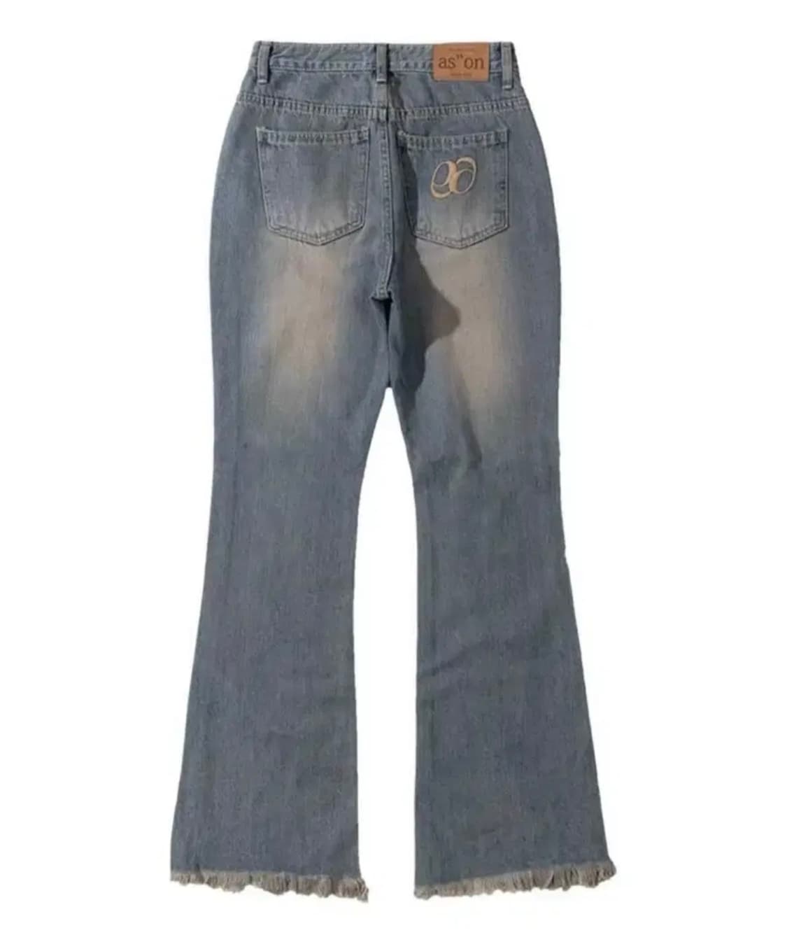 애즈온 hem 데님 팬츠 상품이미지2