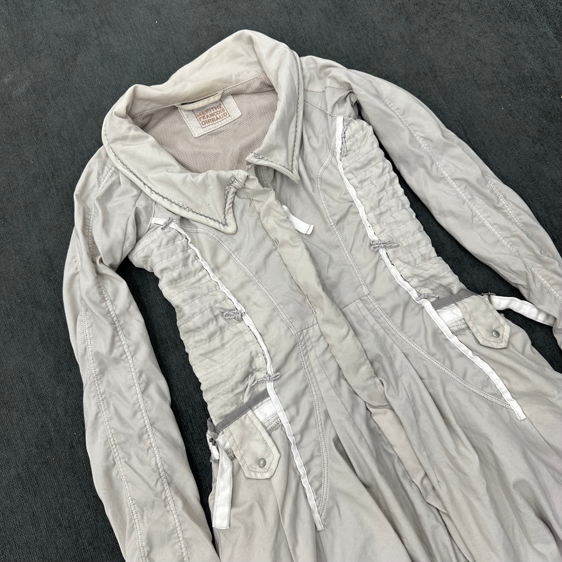 Marithe Francois Girbaud shirring coat 상품이미지5