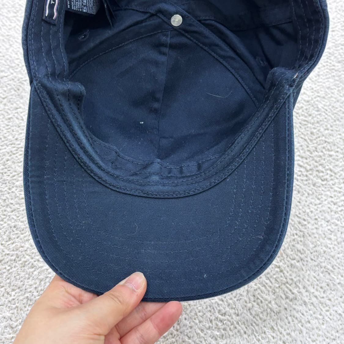 F 타미힐피거 로고 패치 볼캡 0427E 상품이미지5
