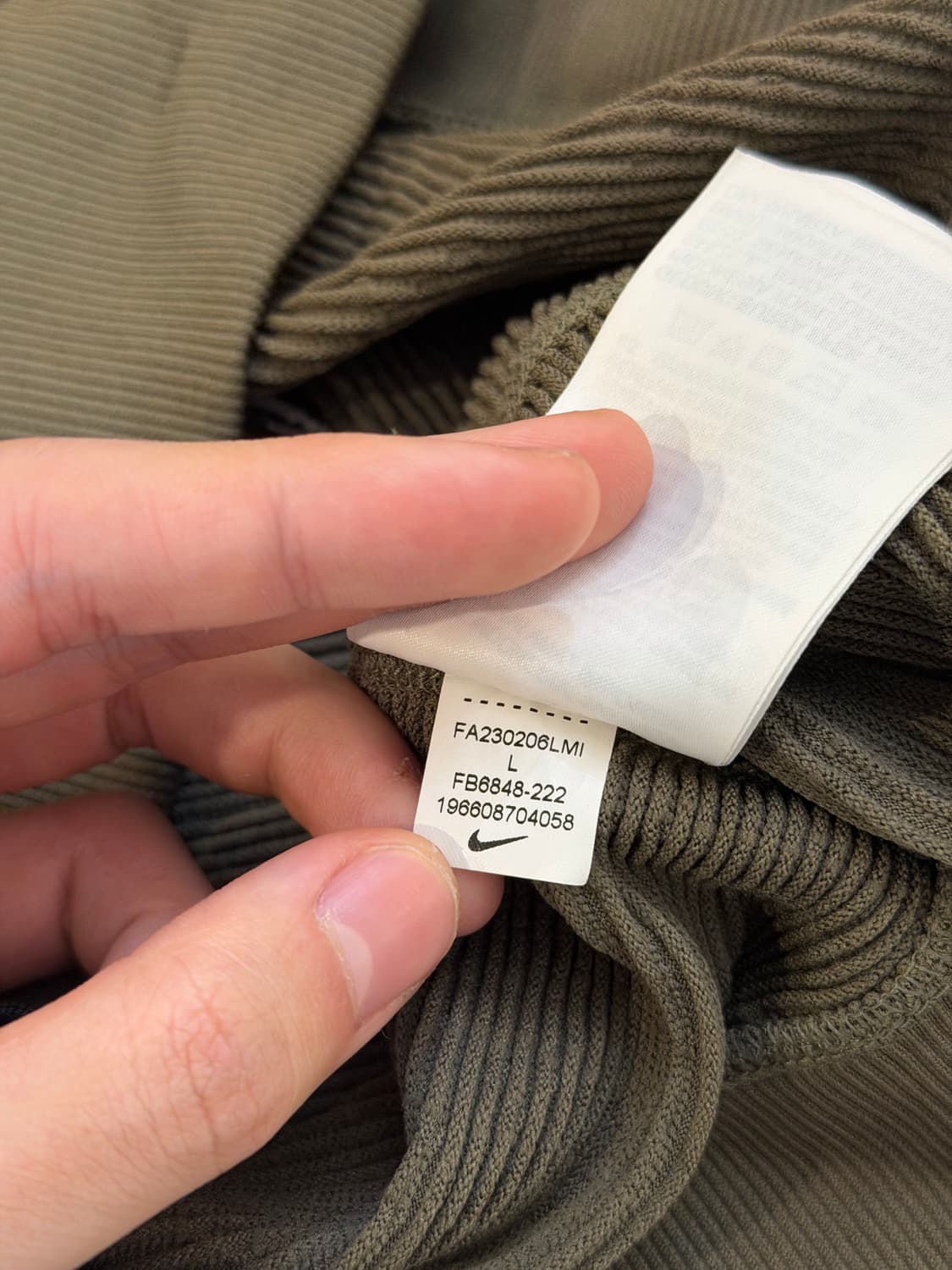 희귀) 나이키 써마핏 ADV 후드티 올리브 카키 상품이미지8