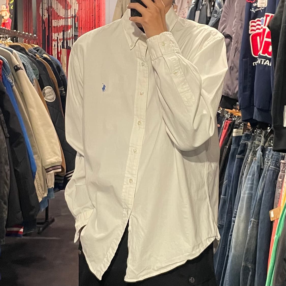 [IM] Polo 폴로 화이트셔츠 상품이미지2