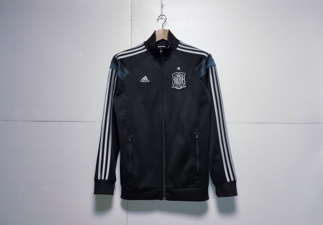 남성 레어 아디다스 스페인 앤섬 검정 트랙탑 져지 저지 트레이닝복 축구복 상품이미지2