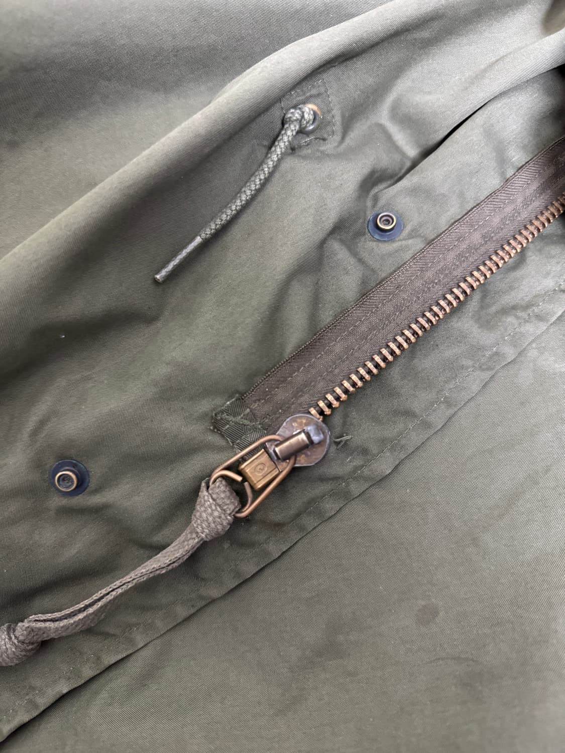 80s 소슈 M65 피쉬테일 오리지날 개파카 판매 상품이미지6