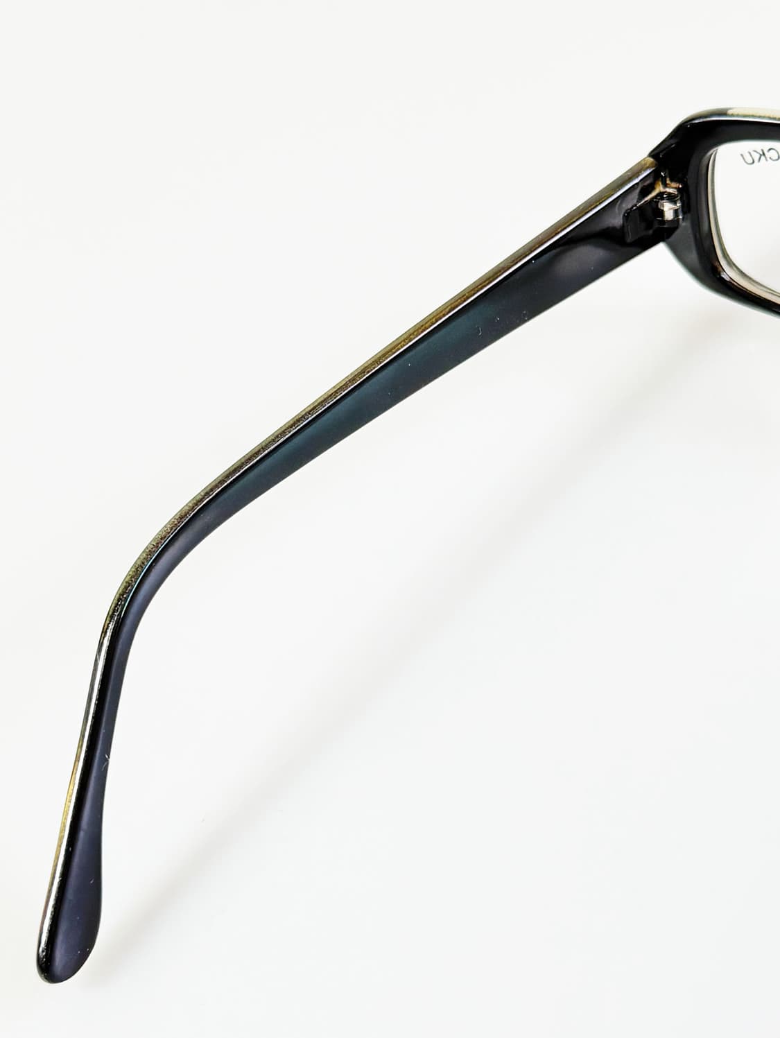 90s KICKU JAPAN 뿔테 셀룰로이드 스퀘어 빈티지 안경 상품이미지7