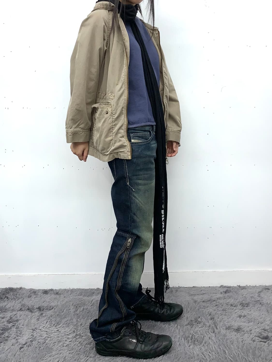 디젤 바이커 데님 팬츠 상품이미지2