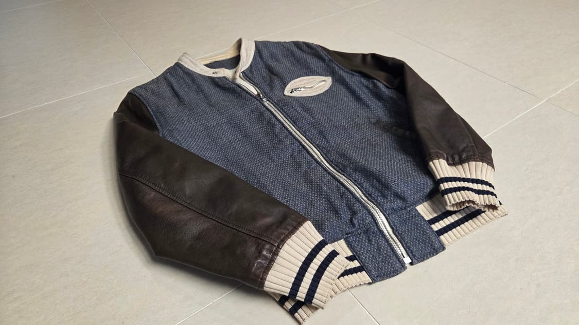 티아이포맨  양가죽 블루종 점퍼  상품이미지9