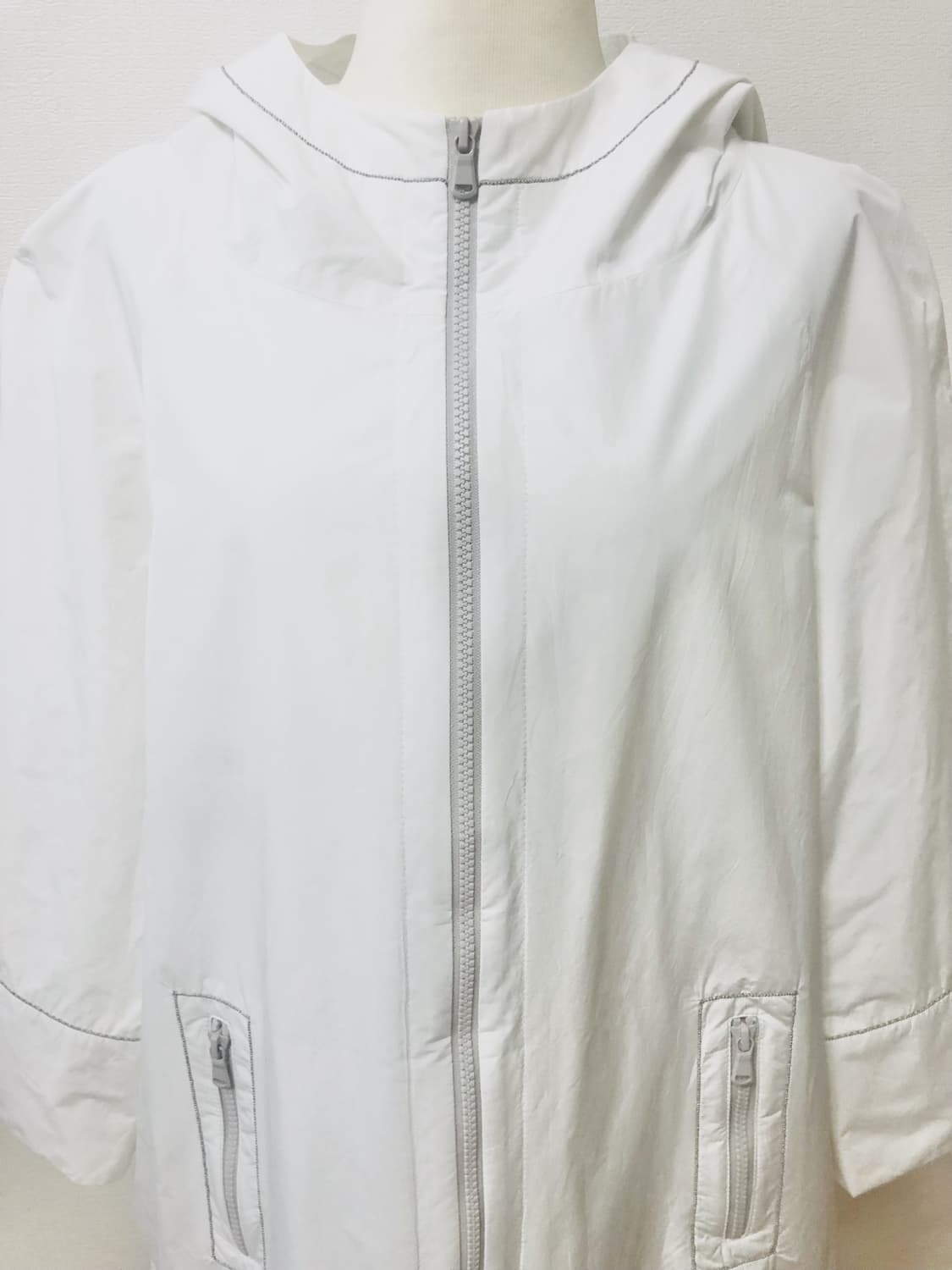 브루넬로 쿠치넬리 후드 집업 8부소매 상품이미지9