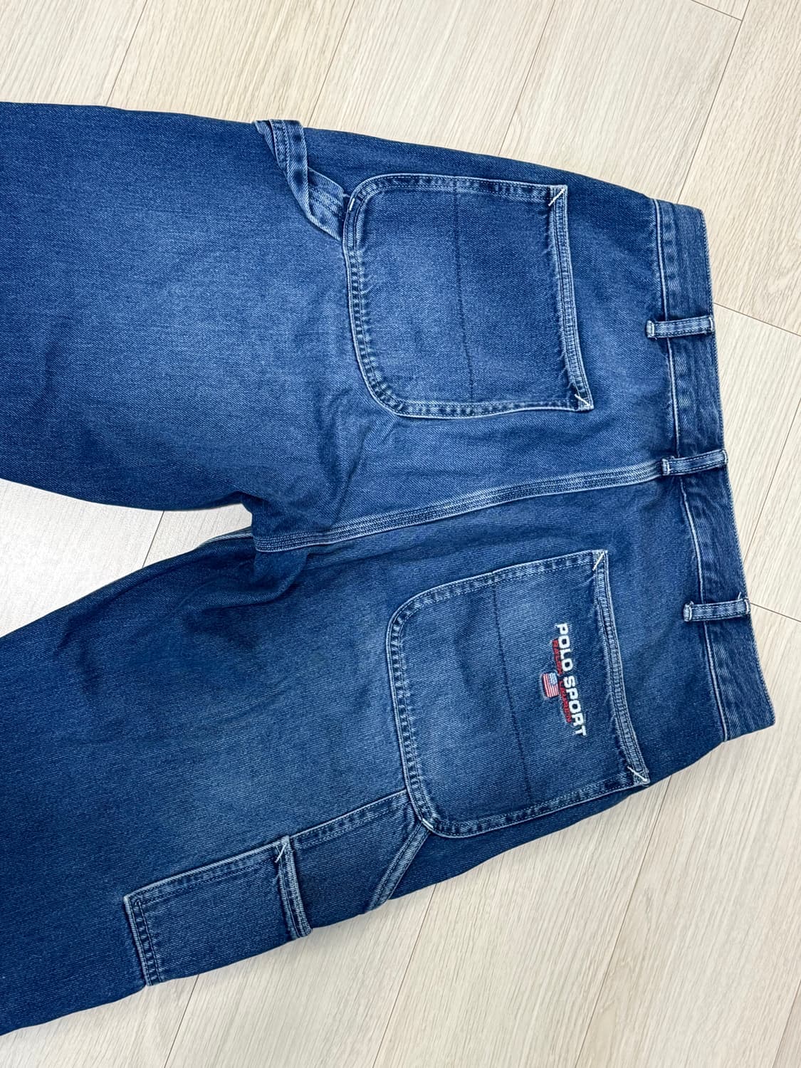 Polo sports 덩가리핏 카펜터 데님 팬츠 상품이미지9