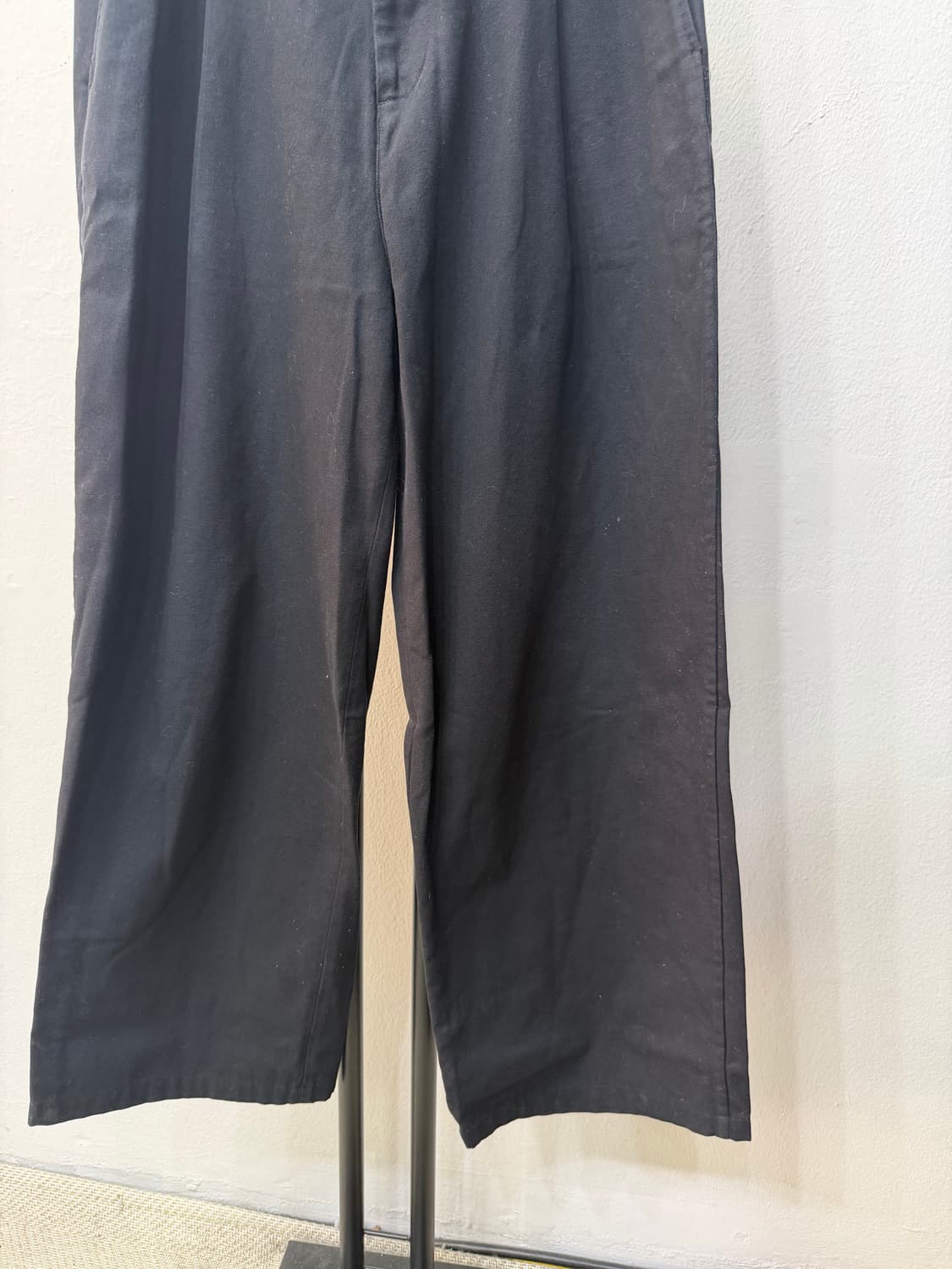 정품) COS 코스 남성 블랙 와이드 팬츠 48(32) 상품이미지2