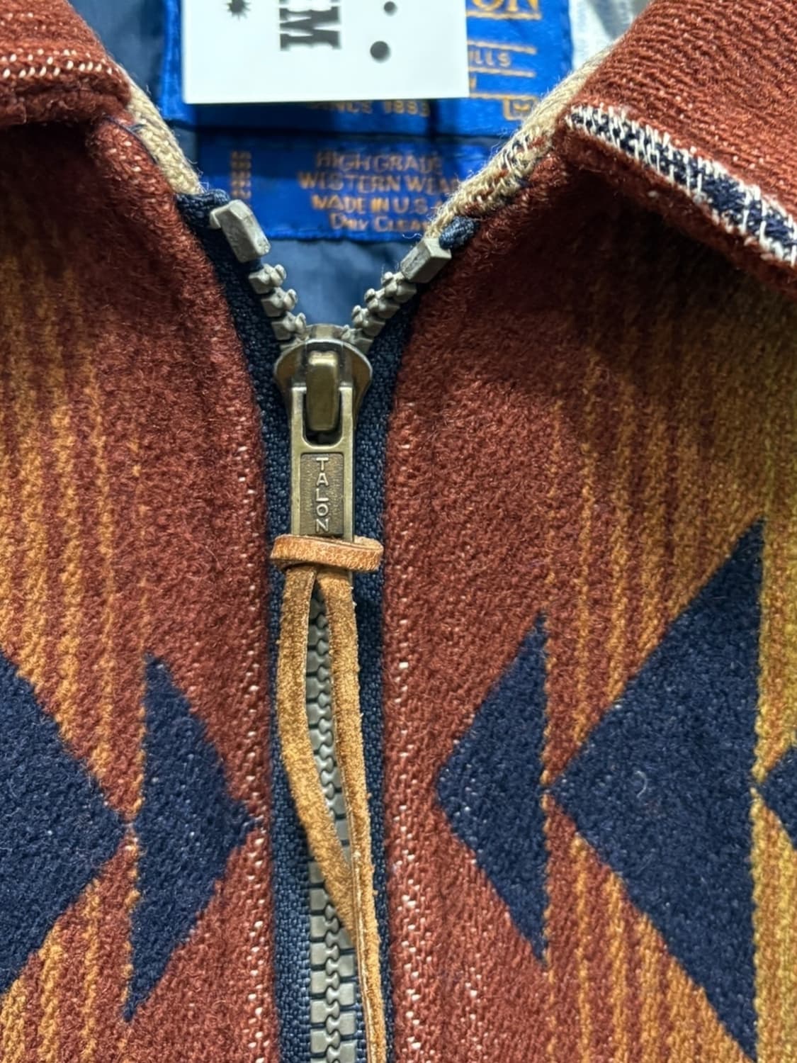 8-90's 펜들턴 네이티브 아메리칸 나바호 자켓 상품이미지4