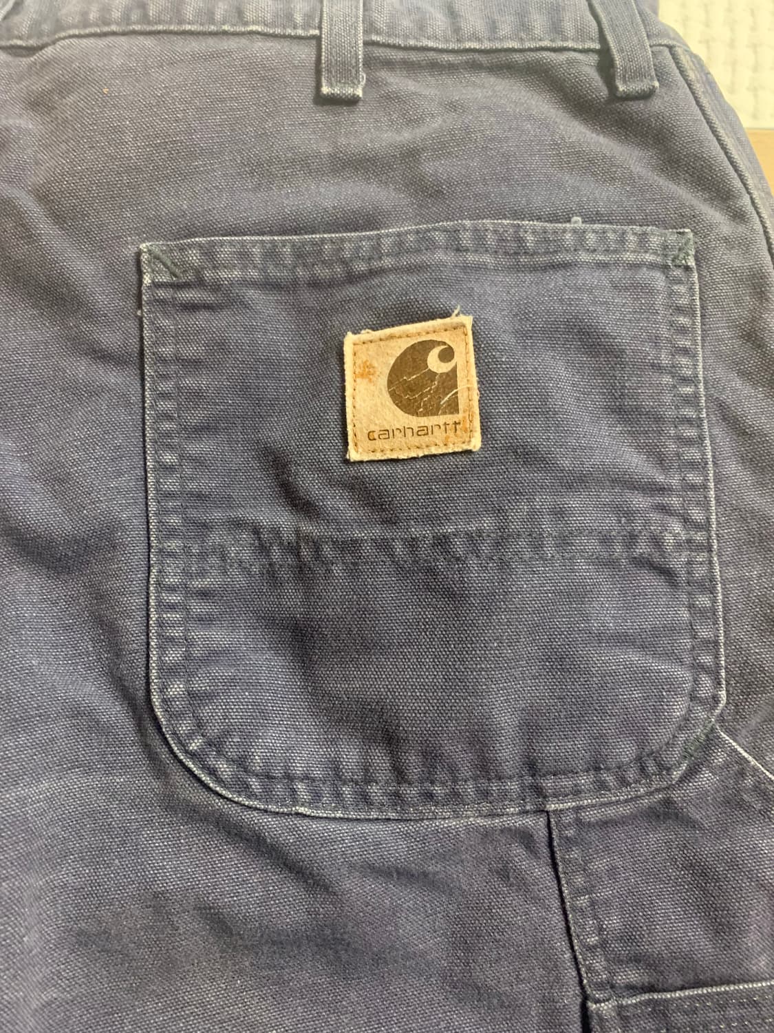 칼하트 b11 싱글니 네이비 상품이미지4