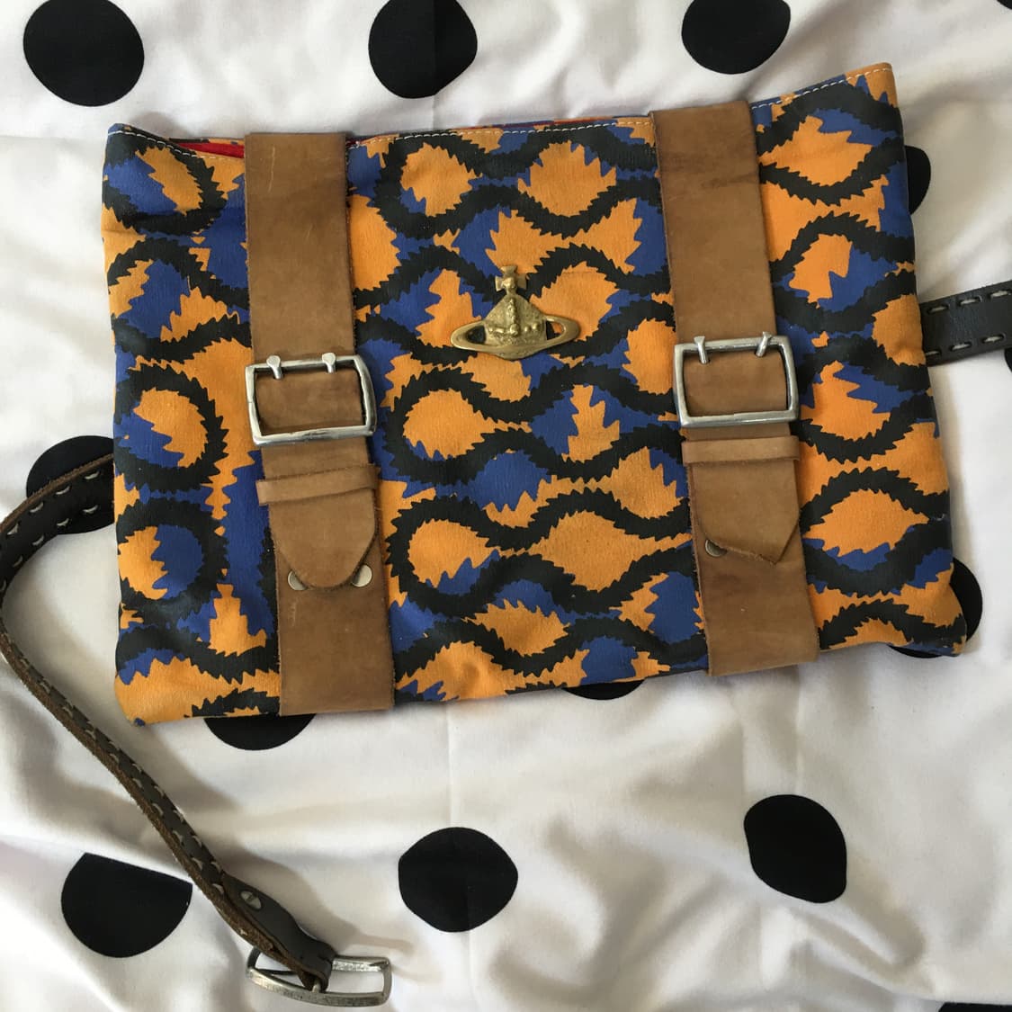 비비안웨스트우드 아프리카 컬렉션 핸드메이드 백 상품이미지1