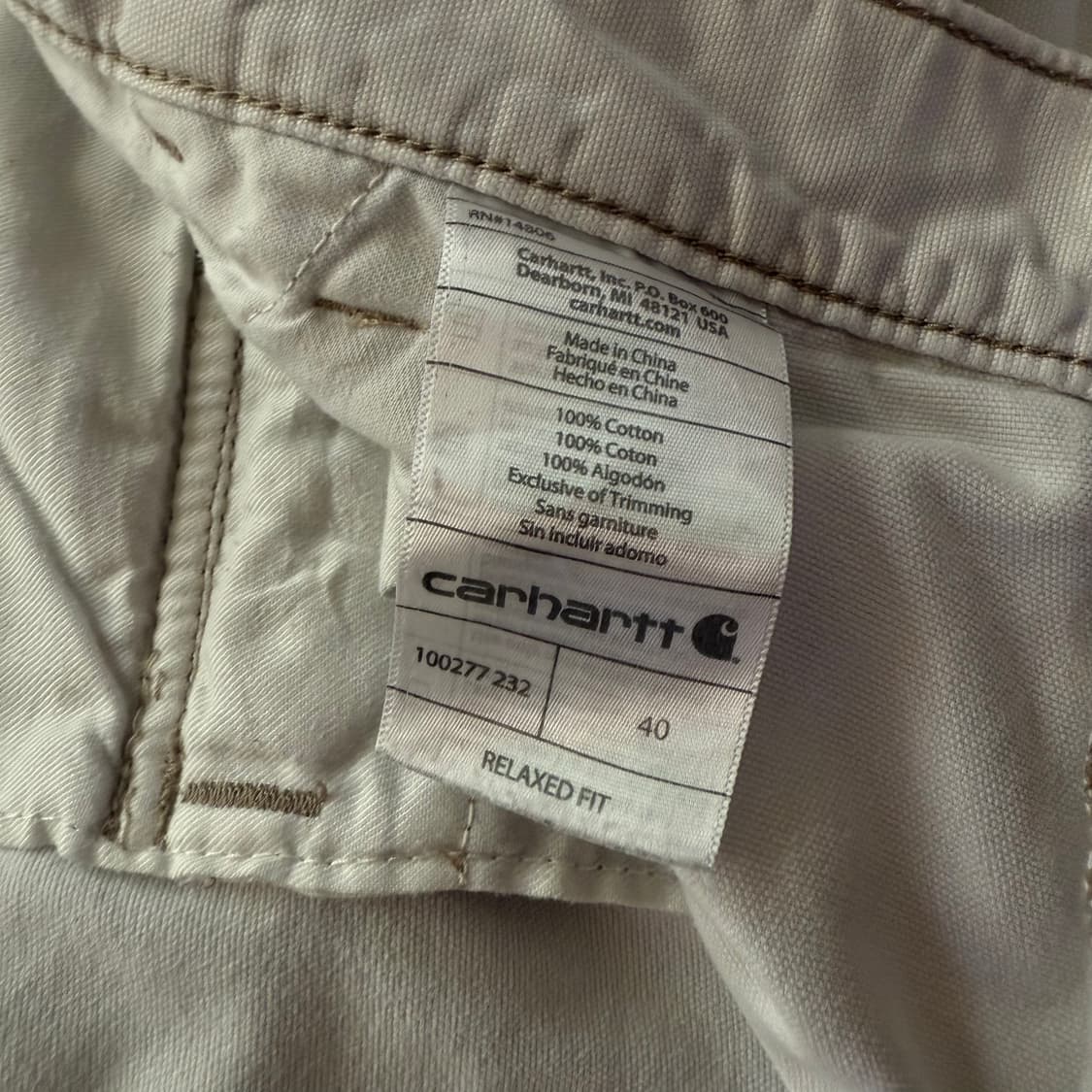 [Carhartt] 칼하트 카펜터 워크팬츠 반바지 c-8 상품이미지3