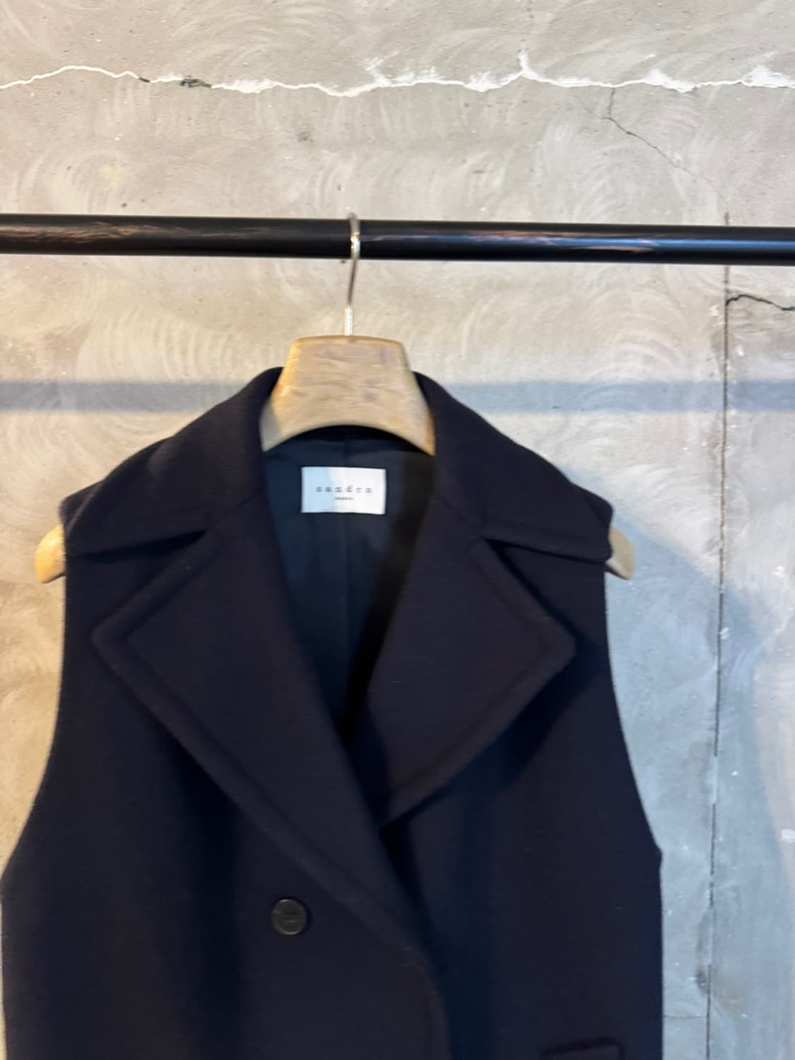 산드로 슬리브리스 코트 55~66 상품이미지4