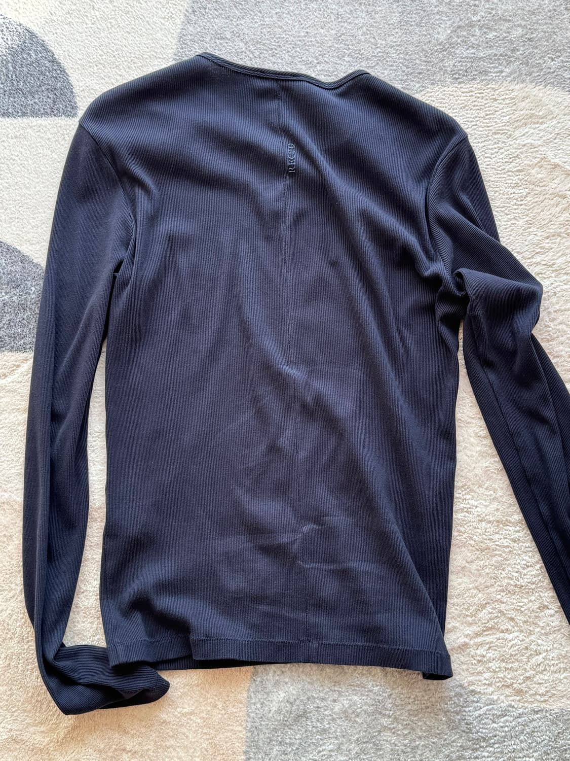(S) 25SS 렉토 로고 립 저지 롱슬리브 네이비 상품이미지2