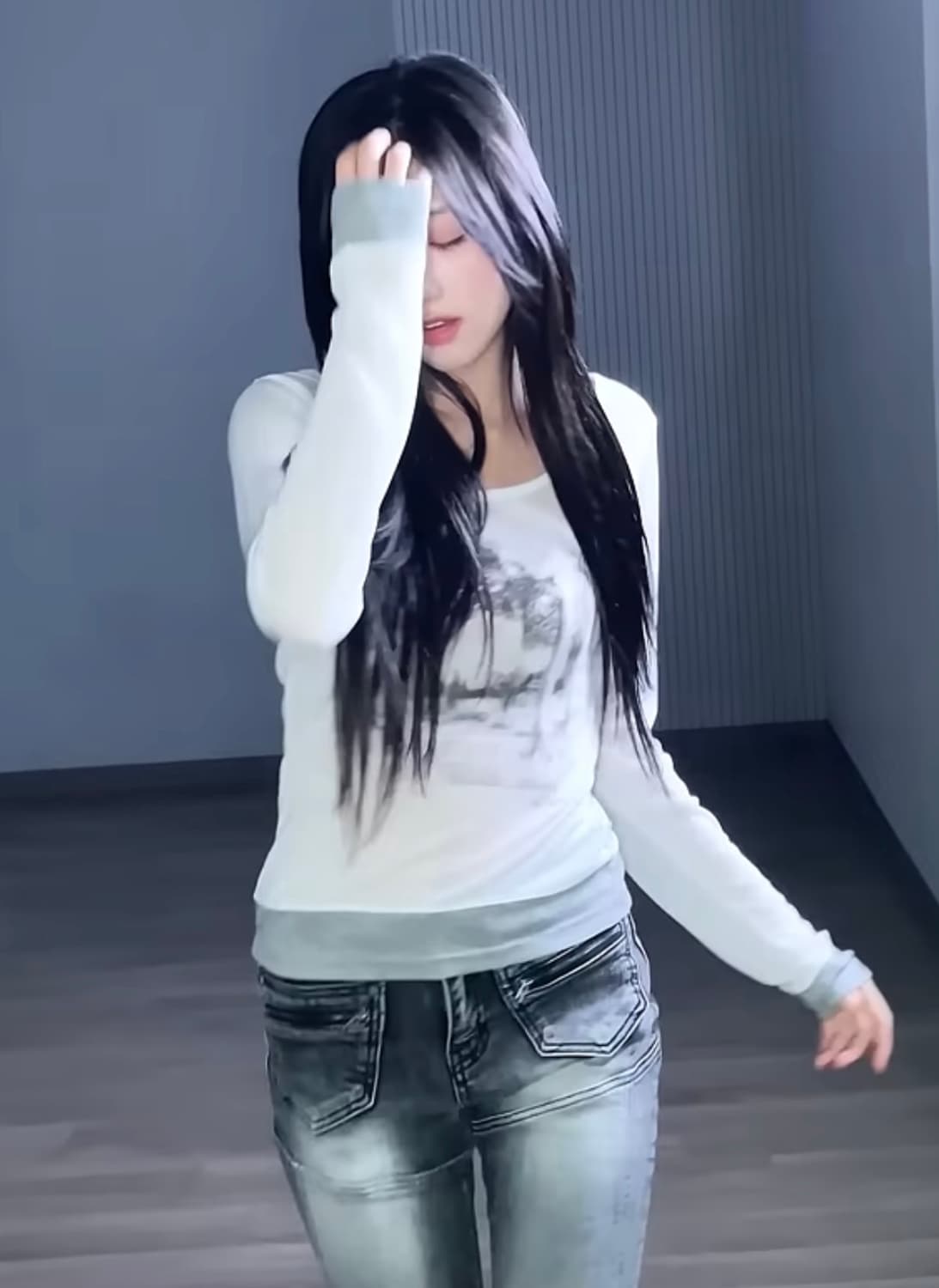as'on 애즈온 포레스트 레이어드 티 forest layered t 상품이미지3