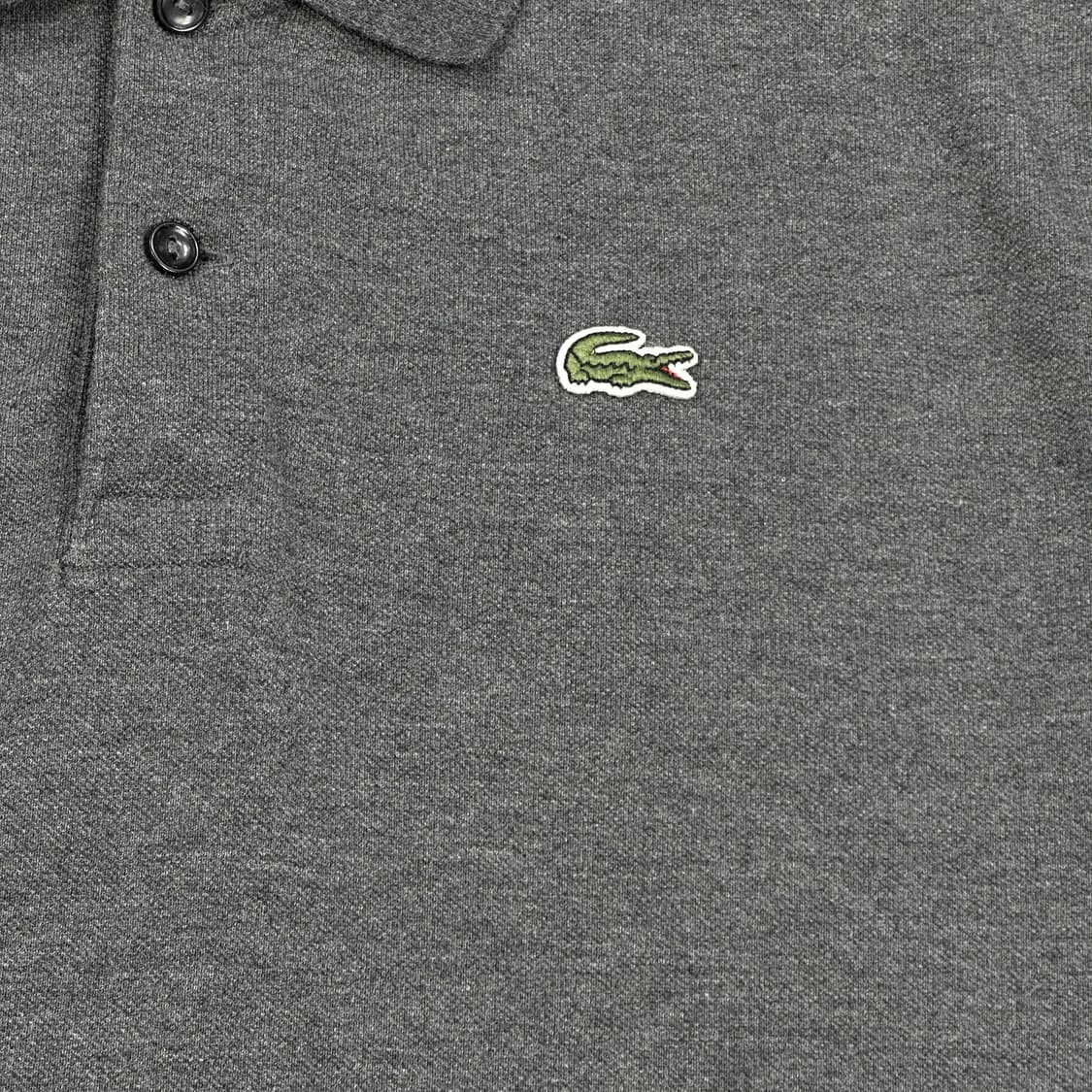 라코스테 크록 레귤러 차콜 긴팔티셔츠 (XL) 상품이미지3