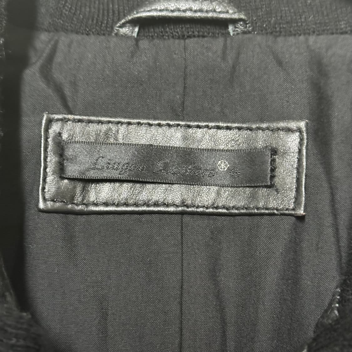 JPN highneck lambskin leather jacket 상품이미지4