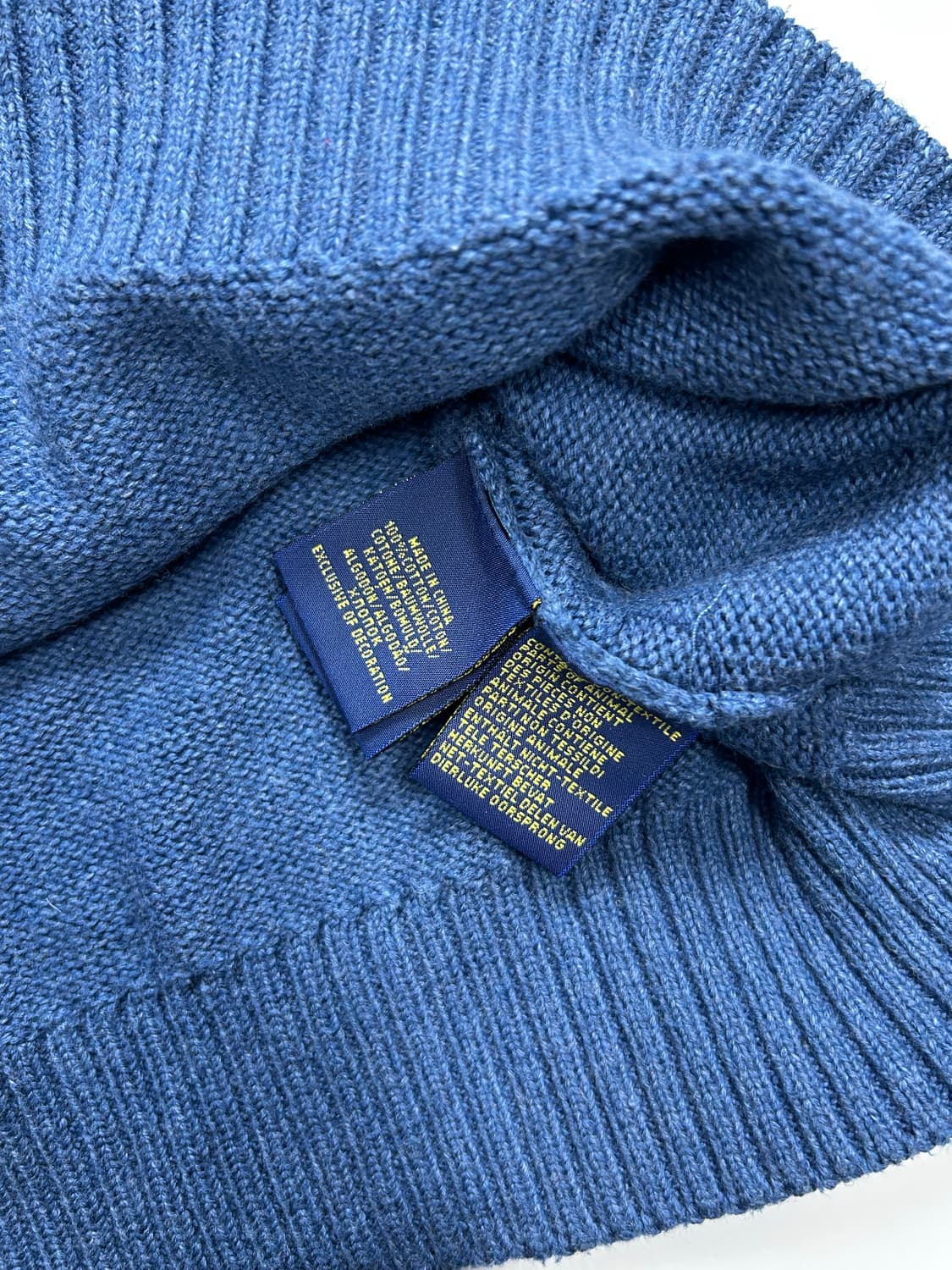 폴로 랄프로렌 레드포니 니트 하프집업 M 상품이미지7