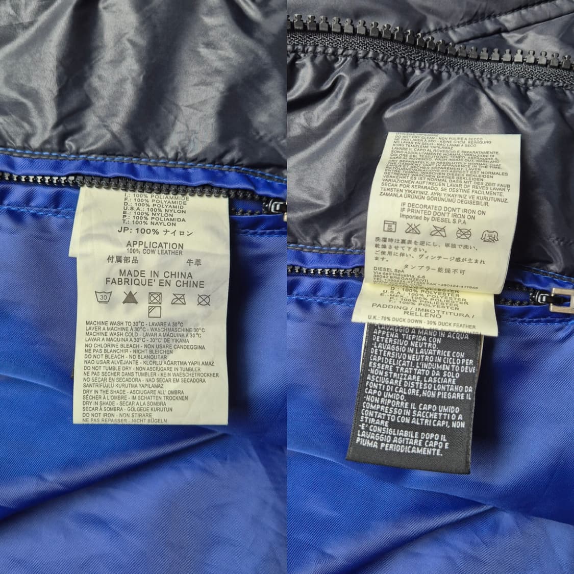 [XL] 디젤 나일론 패딩 상품이미지9