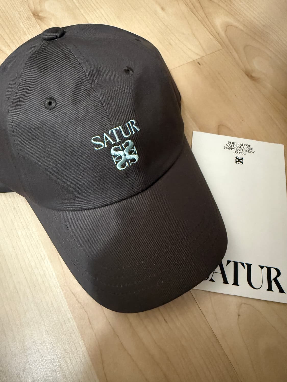 (새상품) 세터 클래식 로고 볼캡 차콜 상품이미지1