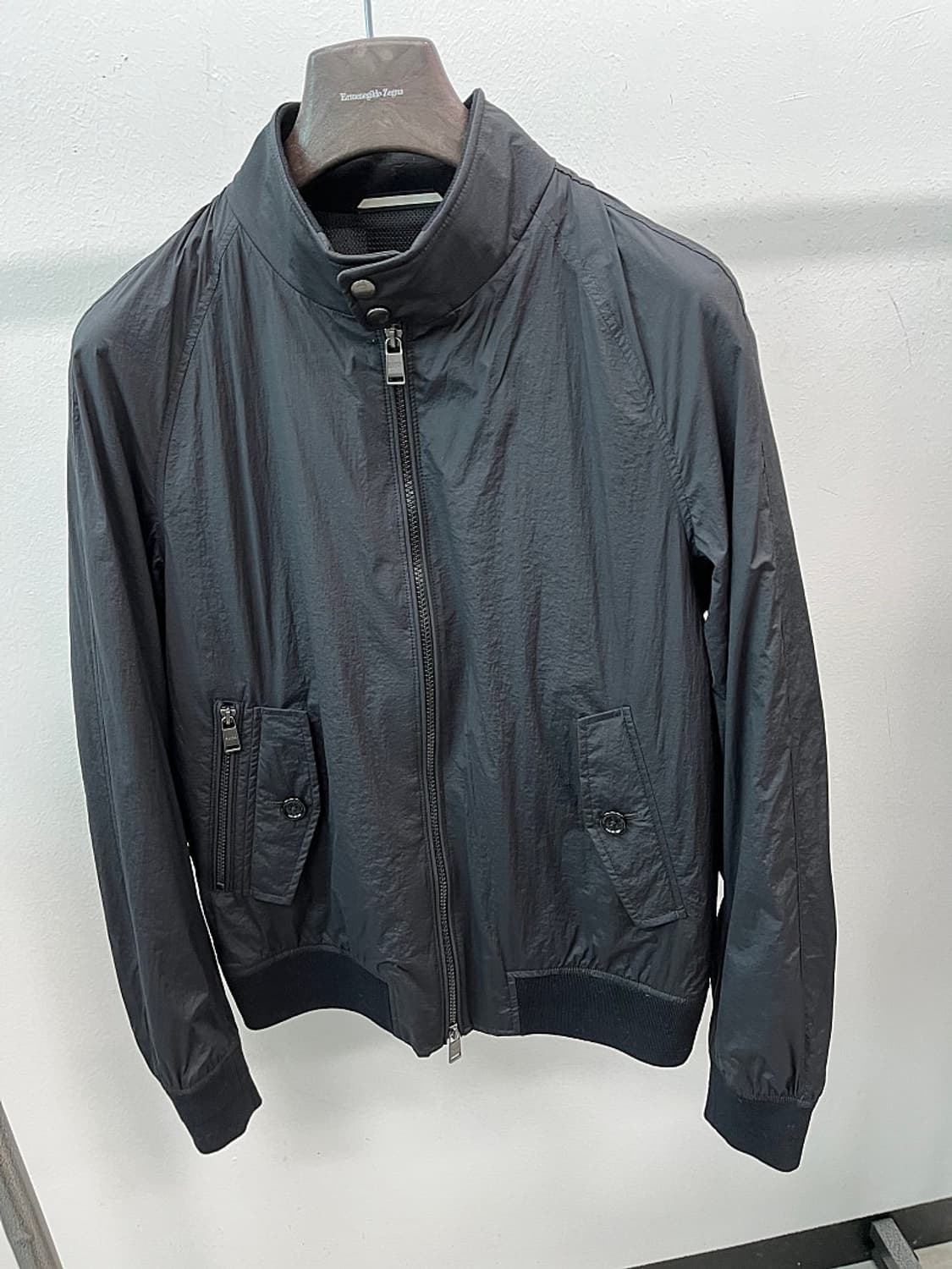 100) 휴고보스 나일론 패커블 블루종  상품이미지2