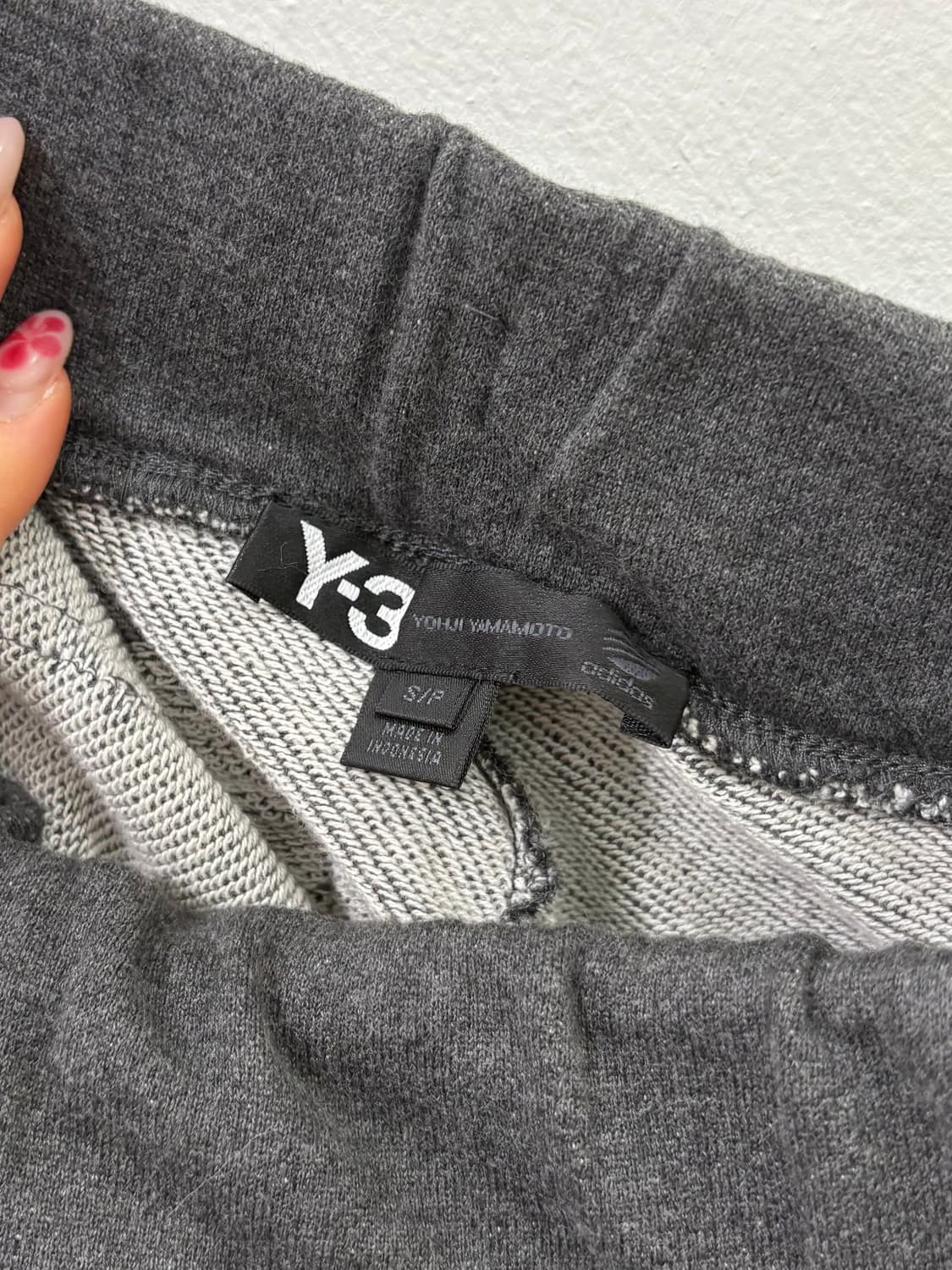 Y-3 charcoal pocket string pants 상품이미지3