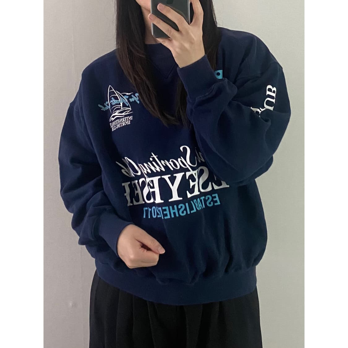 예스아이씨 맨투맨 상품이미지1