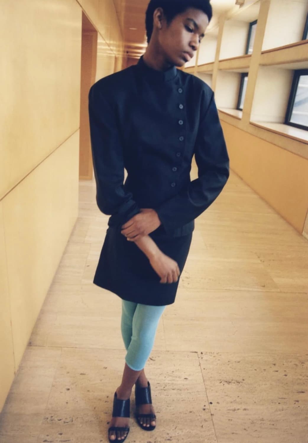 [S,L]팔로마울 Banjo 핀 스트라이프 자켓 상품이미지2