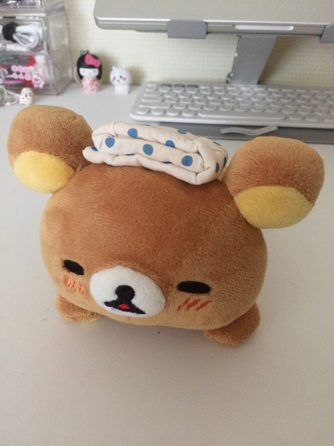 온천 물수건 리락쿠마 인형 상품이미지1