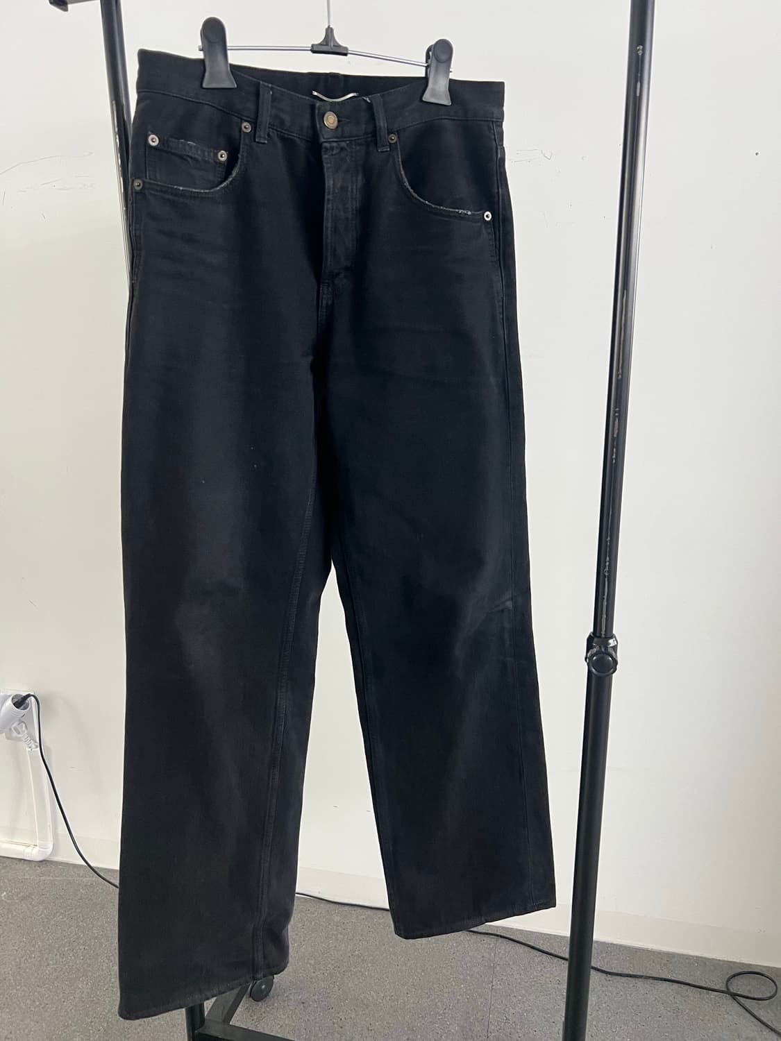 생로랑 SAINT LAURENT Baggy Wide Leg Jeans  상품이미지4