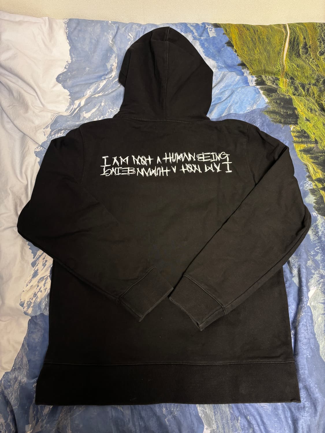 [i am not a humanbeing] hoodie 상품이미지1