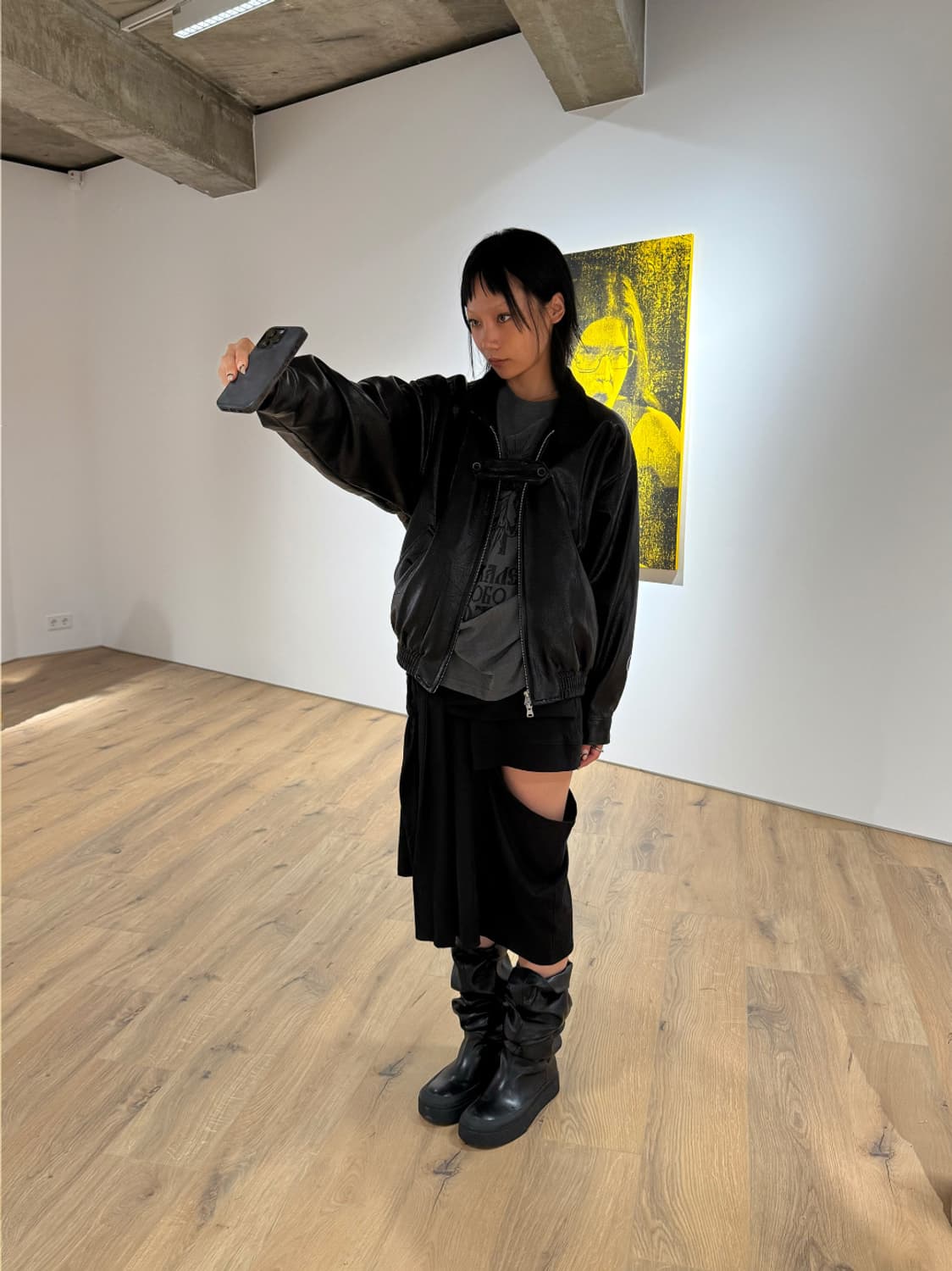 베이닝 미디스커트 상품이미지1