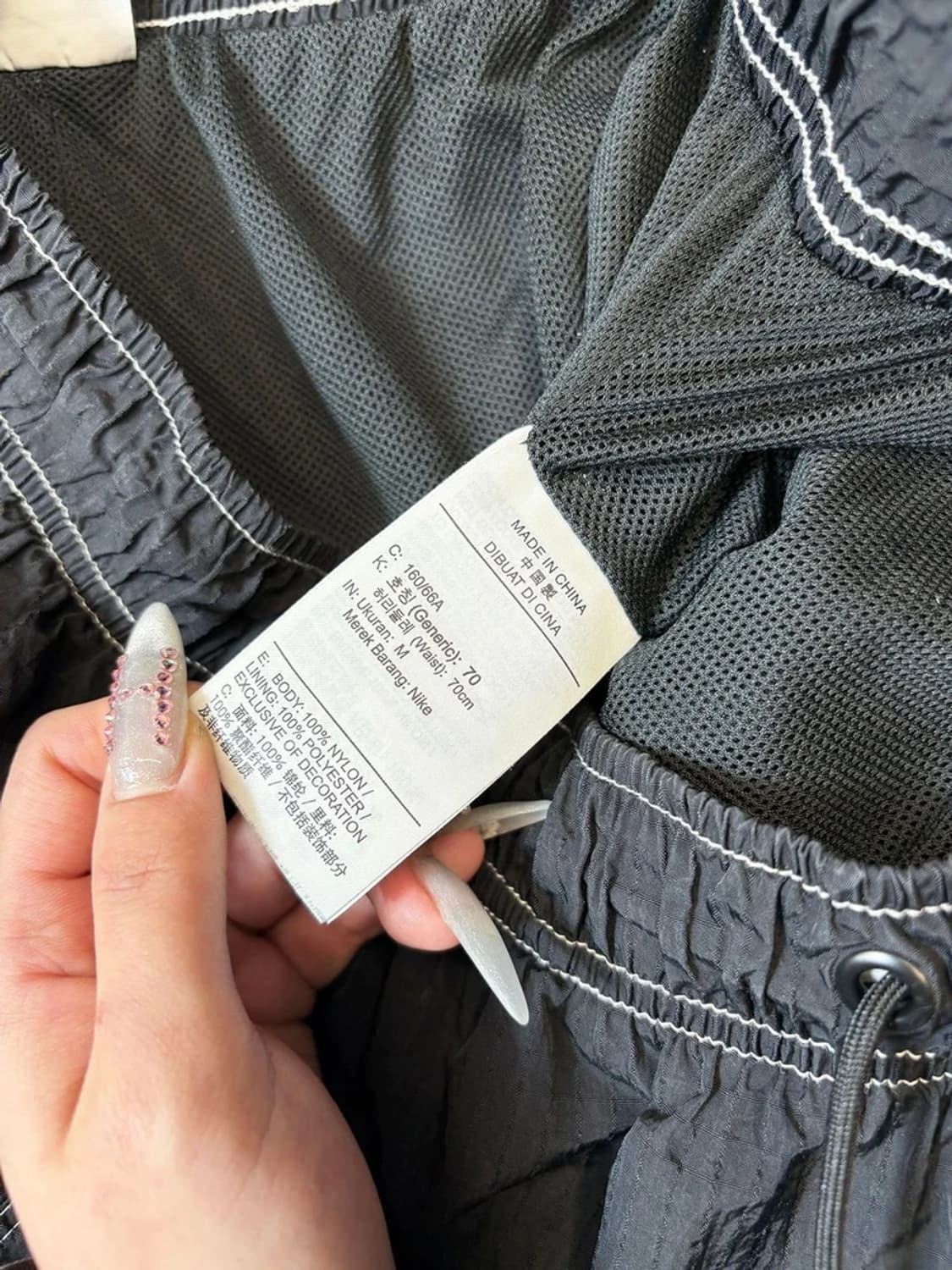 나이키 21FW 스우시 우븐 립스탑 조거 팬츠 PN6267    상품이미지7