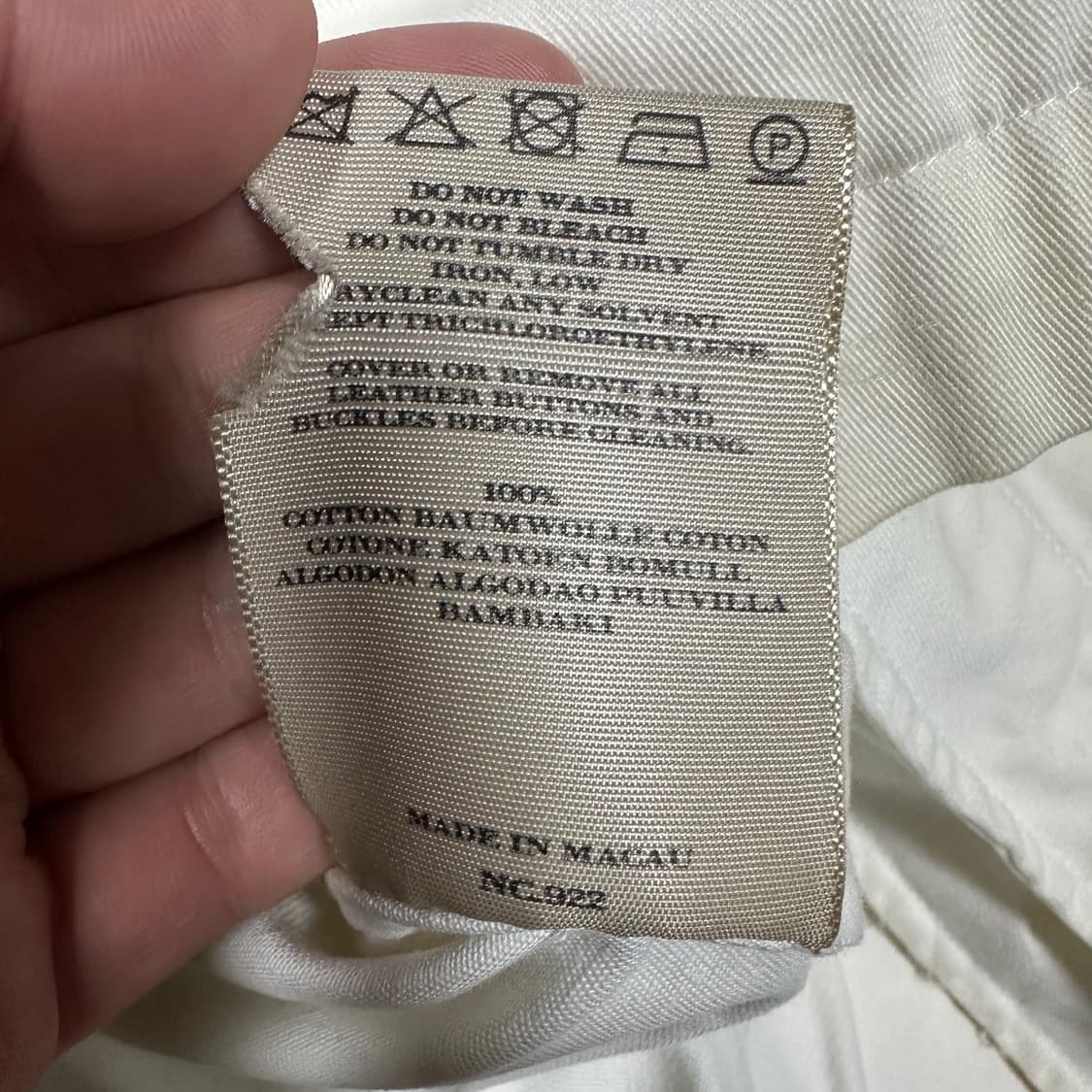 ✨ (바배) 버버리 기마 자수 로고 블루종 자켓  상품이미지4