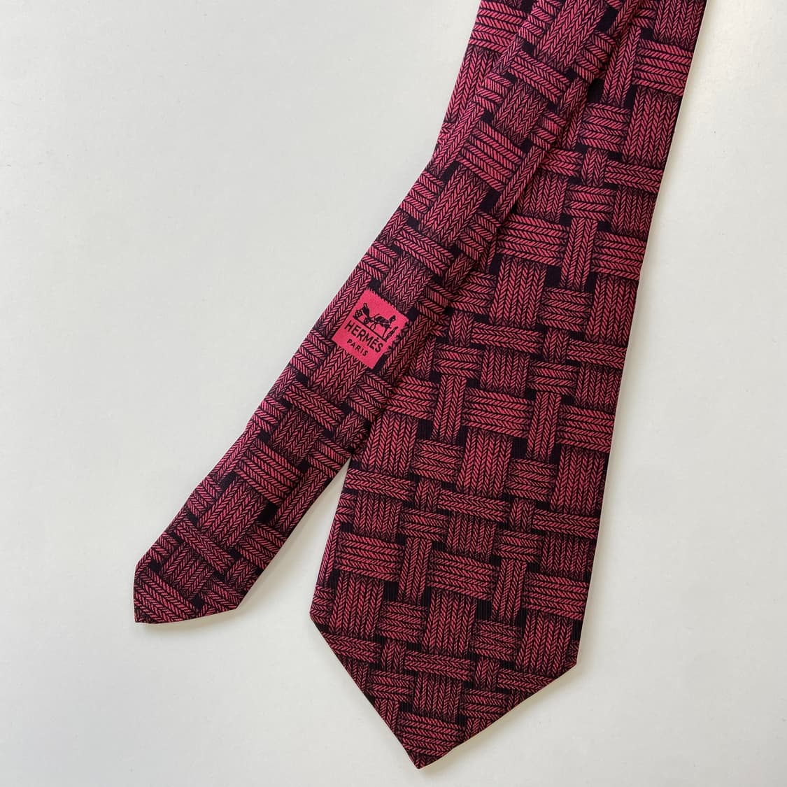 에르메스 명품 정품넥타이(HERMES) 10.1cm 상품이미지3